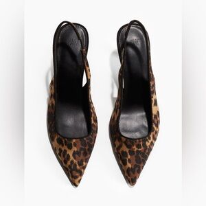 H&M NWT SLINGBACK PUMS, SZ US8 (EUR 39)